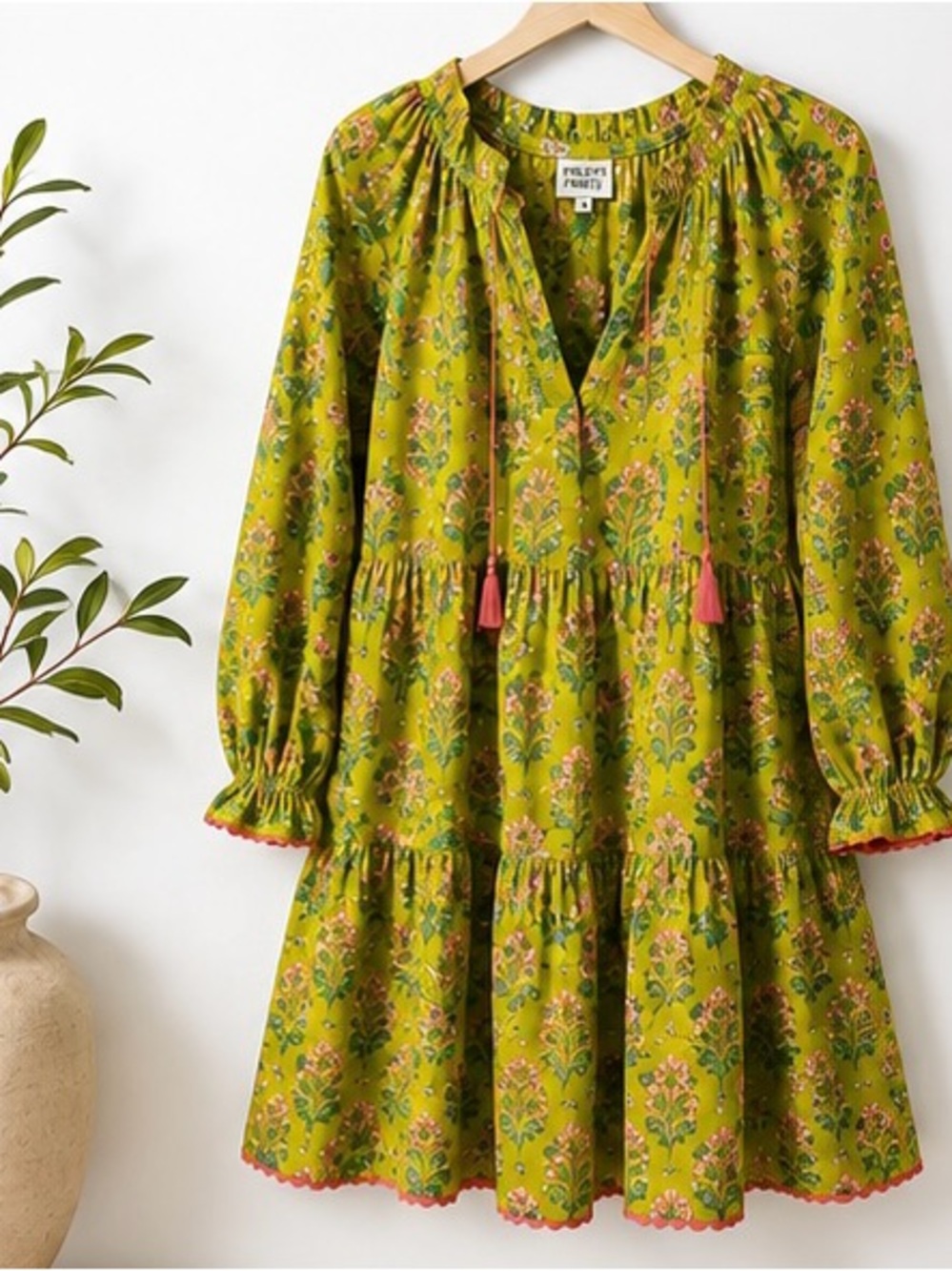 Floral Tiered Dress